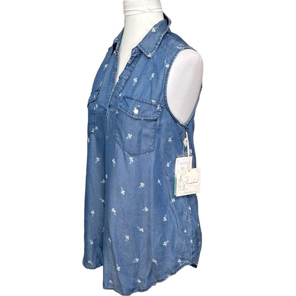 Caffe Marrahesh Tencel Blouse - Picture 2 of 6